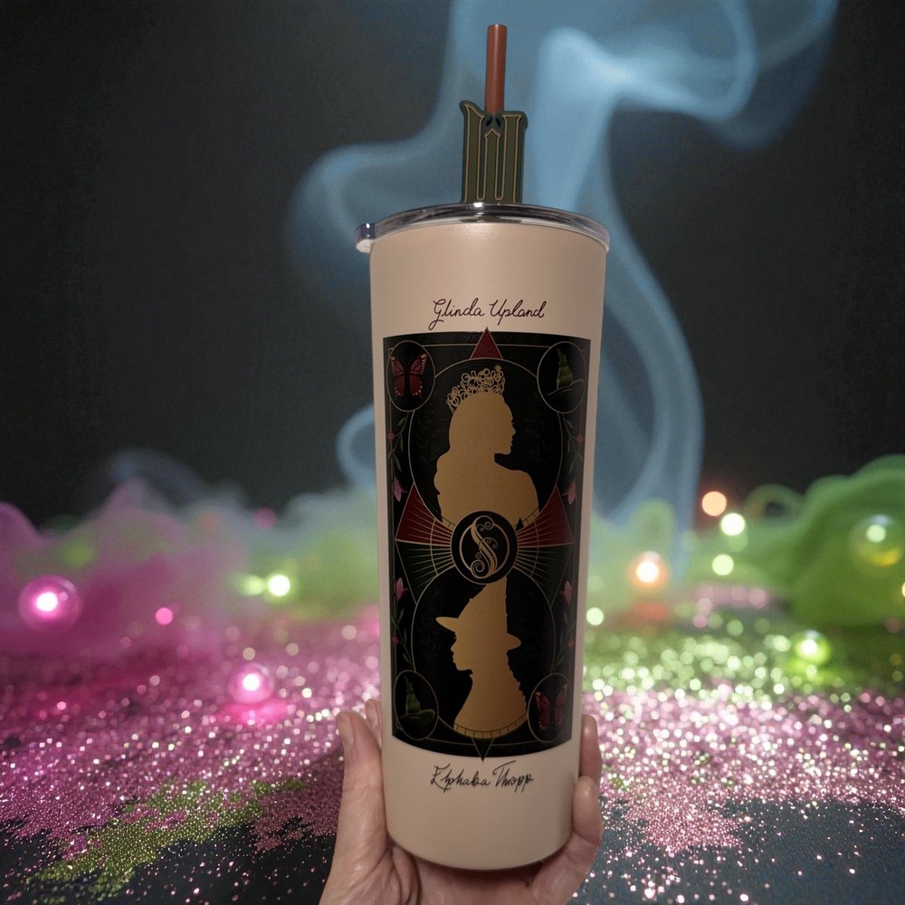 NEW WICKED Elfaba Glenda witch‎ Universal Studios 2925 tumbler